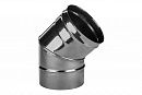 Купить Отвод 135 градусов D 135 для дымохода из нержавеющей стали Прок